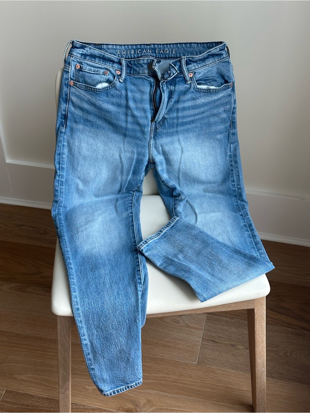 American Eagle Outfitters Men's Medium Blue Slim Straight Jeans 30x32